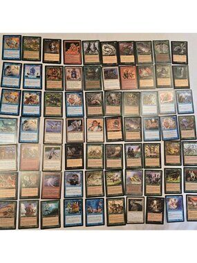 Magic the Gathering MTG Vintage Cards Lot Of 70 Cards
